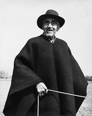 Contadino cileno, anni 1950
Stampa vinta