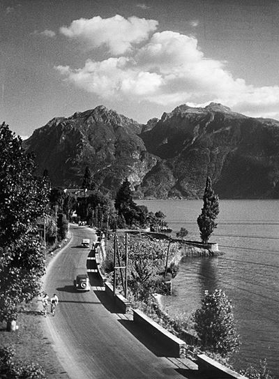 Ramo di Lecco, Anni 1940 Stampa Vintage