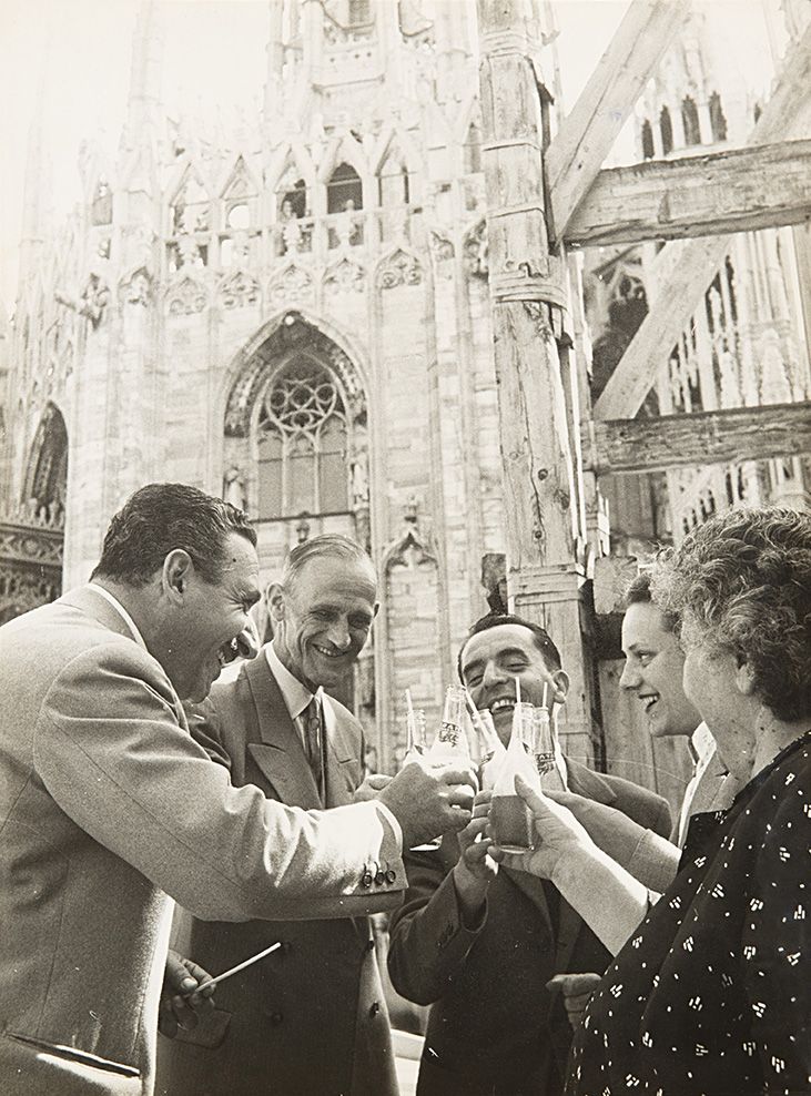 Ottavio Cisventi (XX Sec.) - Terrazze del Duomo, Aranciata la Vatican