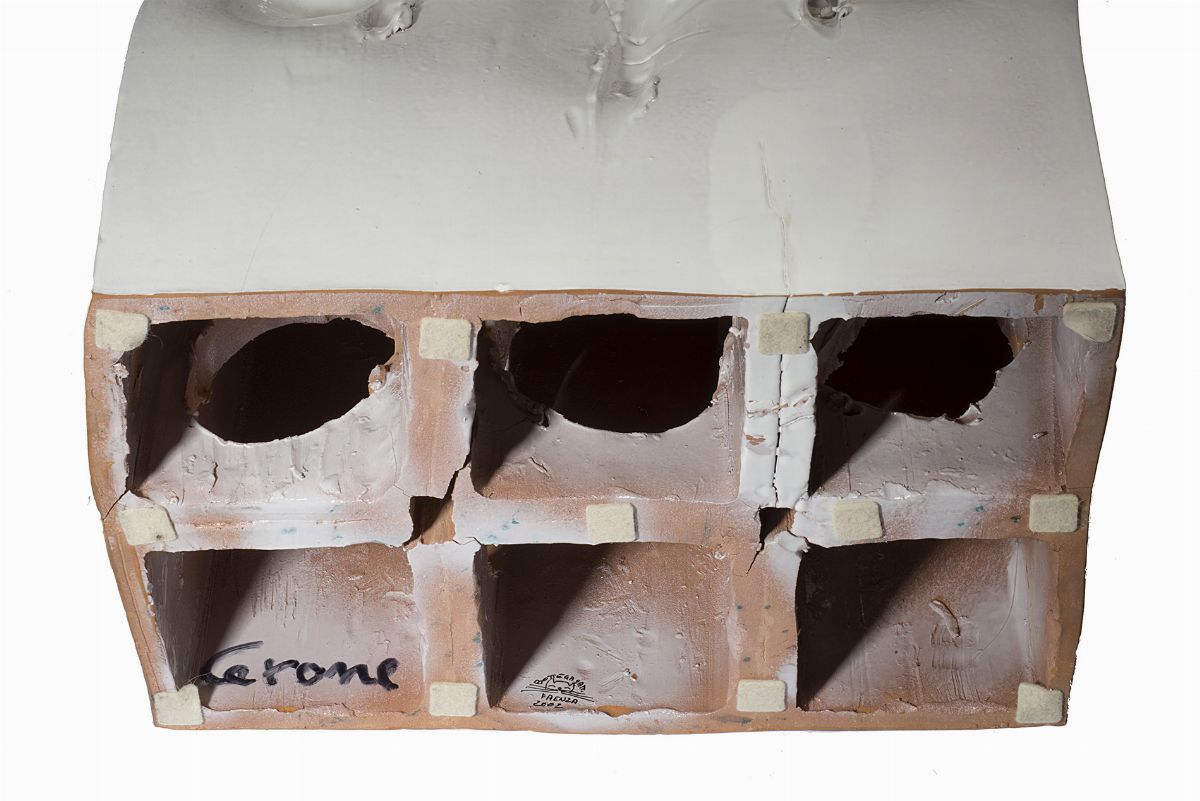Giacinto Cerone - Senza titolo (2002), ceramica bianca