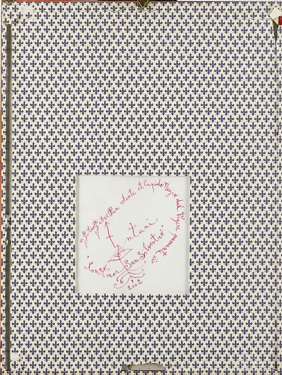 Luigi Ontani - Giano, Giove (2002), acquarello su carta
