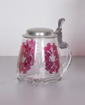 1930 ca. 
altezza cm 15
Boccale in crist