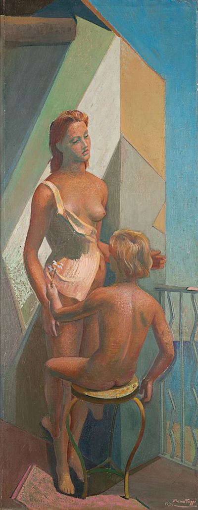 La Margherita (1950), olio su tela