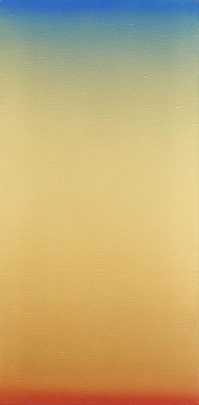Senza titolo, 1985 - olio su tela cm 80x20