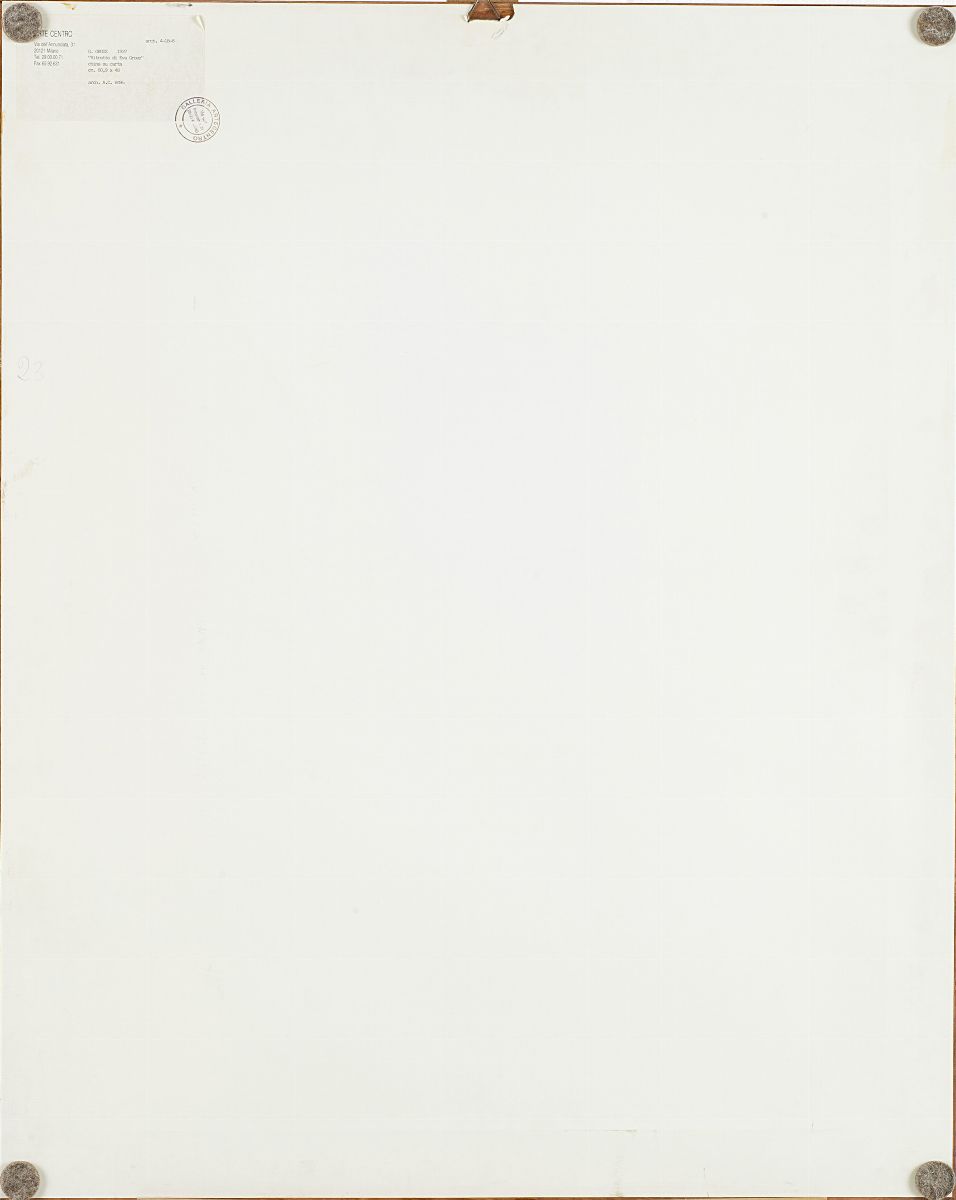 Ritratto di Eva Grosz, 1937, in china su carta