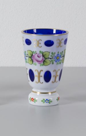 1870 &#191; 1930 ca. altezza cm 12,8
Bicchier