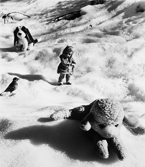 In punta di piedi, 2006
Stampa vintage a