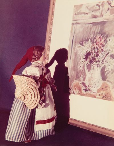 Mostra d'arte, anni 1955 - C-print vintage