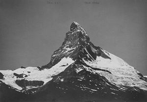 Il Cervino, anni 1920

Stampa vintage al