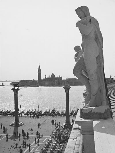 Venezia, anni 1950 - Stampa vintage alla gelatina ai sali d'argento
