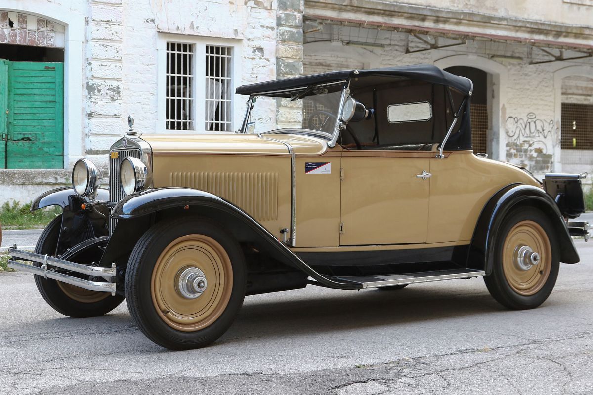 1930, FIAT 514 SPIDER, NUM. TELAIO 22319
