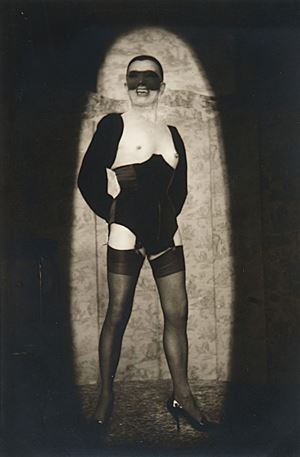 Senza titolo (Autoritratto mascherato), 