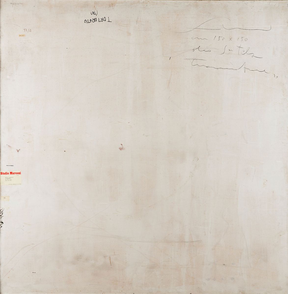 Emilio Scanavino - Tramature, 1974, olio su tela