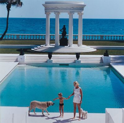 Villa Artemis in Palm Beach, Florida, 1955, C-print