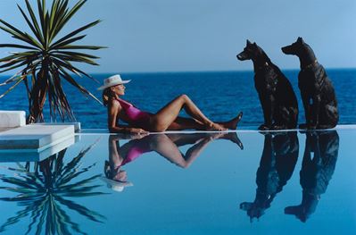 Marbella Pool, 1985 - C-print