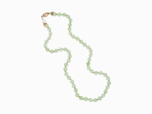 COLLANA IN GIADA E ORO
Collana ad un fil