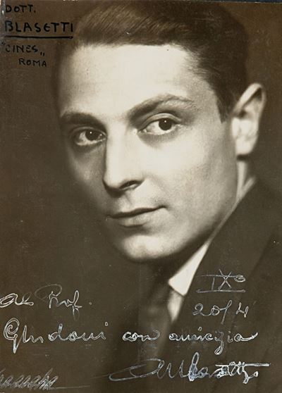Dottor Blasetti, stampa vintage anni 1920