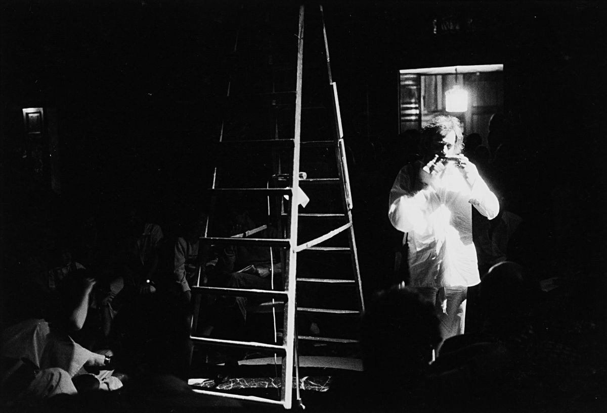 Mark Smith (XX) - L'arte della performance, Venezia, Palazzo Grassi, 1979 - Sette stampe gelatino...