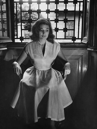 Luisa, Il progresso, 1954, Stampa vintage alla gelatina ai sali d'argento