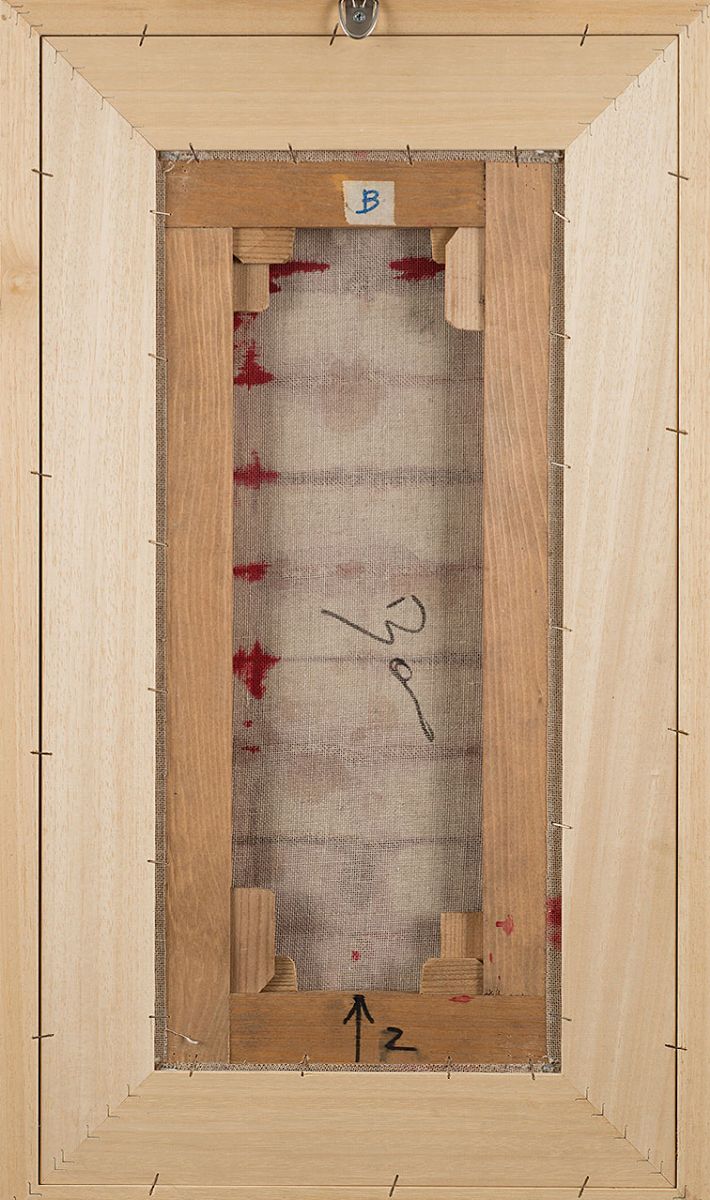 Renata Boero - Cromogramma - Tecnica mista su carta, 51 x 22.5 cm