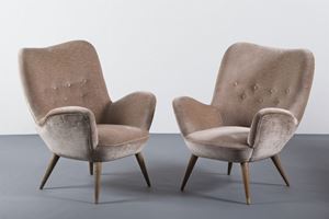 1939 ca. cm 82 x 75 x 60
 
Coppia di pol