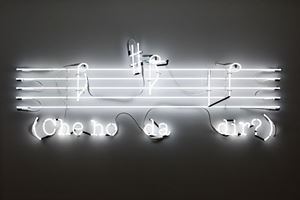 Kosuth Joseph - Che ho da dir,
luci al neon