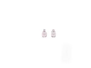 PAIO DI ORECCHINI IN ORO, PERLE E DIAMAN