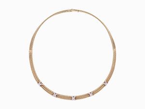 COLLANA VINTAGE, IN ORO E DIAMANTI
Giroc