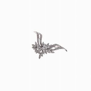 SPILLA IN ORO E DIAMANTI, CIRCA 1960
A d