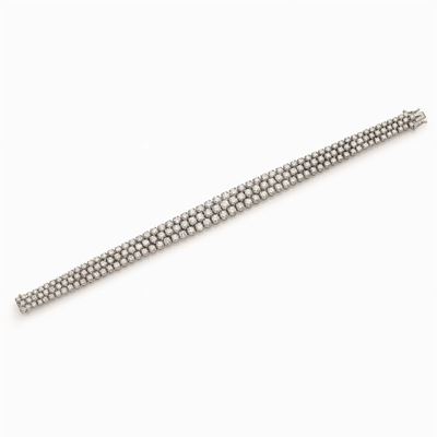 Bracciale in Oro e Diamanti, Circa 1960