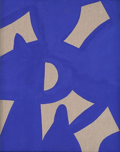 Ombre viola, 2007, vinilico su tela