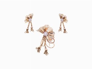 DEMI-PARURE IN ORO E DIAMANTI
In oro gia