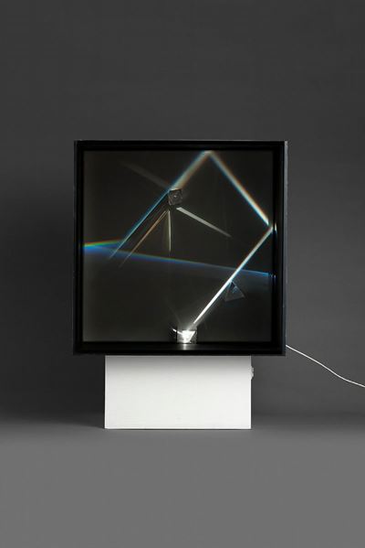 Lightprism, 1967, scultura, cm 50x70x40