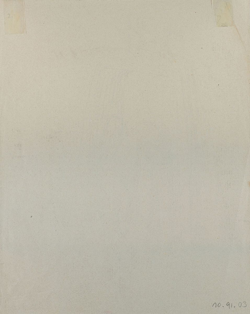 Fausto Melotti - Senza titolo (circa 1931), matita su carta