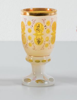 altezza cm 16
Calice ottenuto per soffia