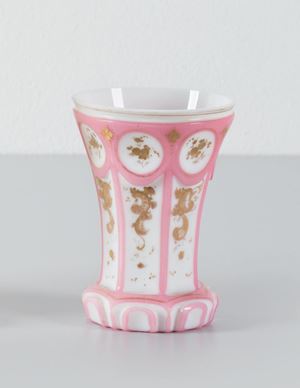 altezza cm 12,5 
Calice ottenuto per sof