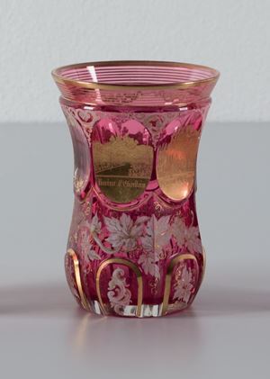 altezza cm 12,3
Calice ottenuto per soff