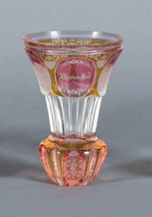 altezza cm 15,7 
Calice in cristallo di 