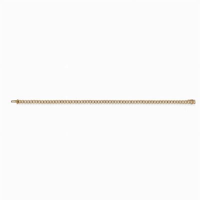 Bracciale Tennis in Oro Giallo e Diamant