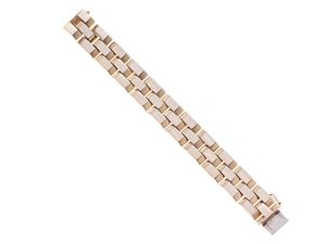 BRACCIALE IN ORO 14K
modello tipo tank a