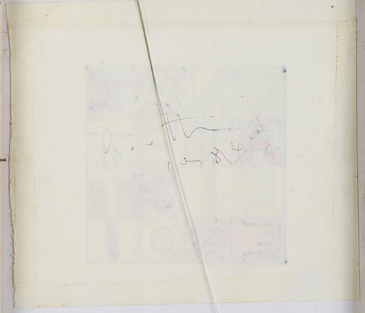 Valentina e Boetti, 1994, acrilico su tela, cm 10x10