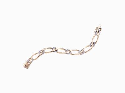 Bracciale in Oro e Diamanti a Catena con