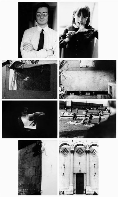 Immagini parallele, 1972 - 8 stampe fotografiche