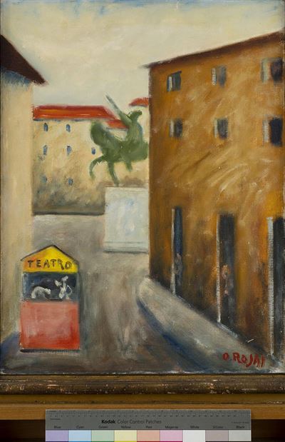Olio su tela