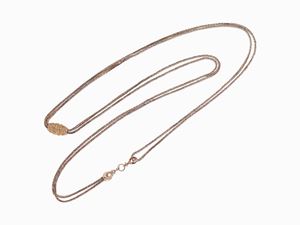 CATENA D'EPOCA IN ORO
Per orologio in or