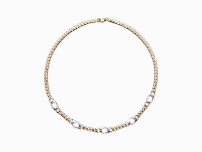 Collana in Oro Diamanti Catena Girocollo