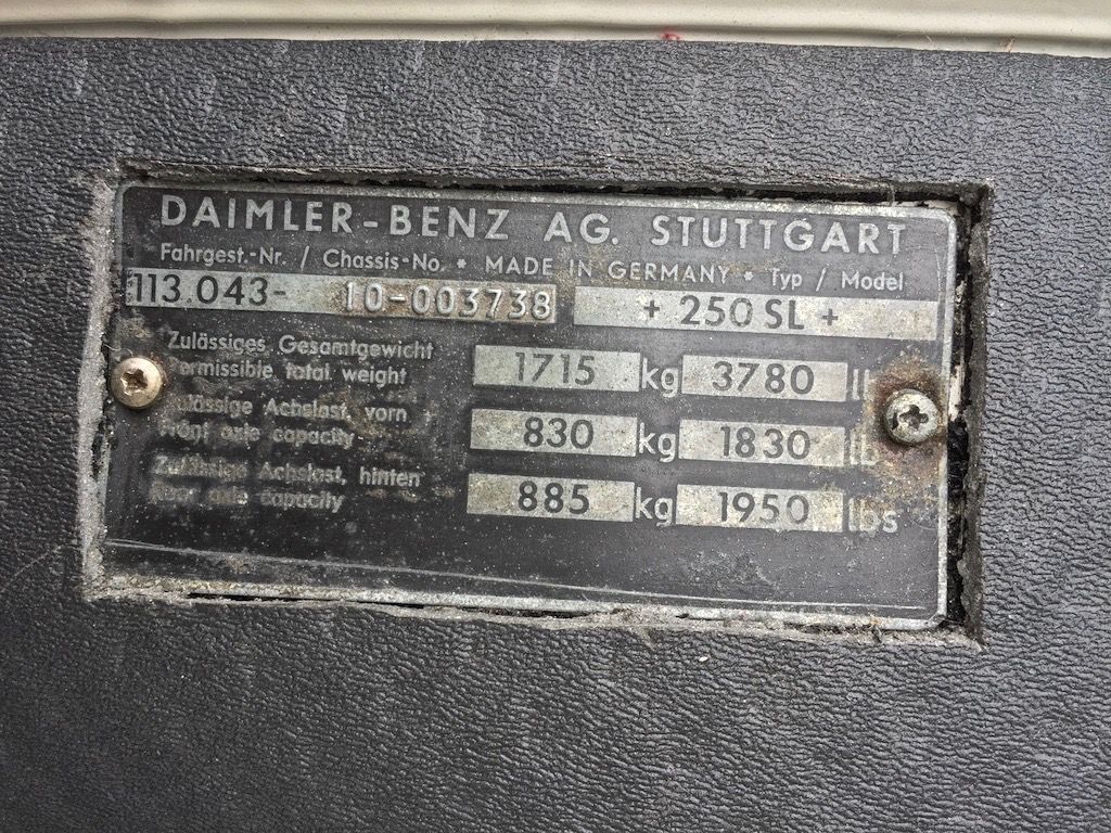 Mercedes-benz - Sl 250 California (w113)