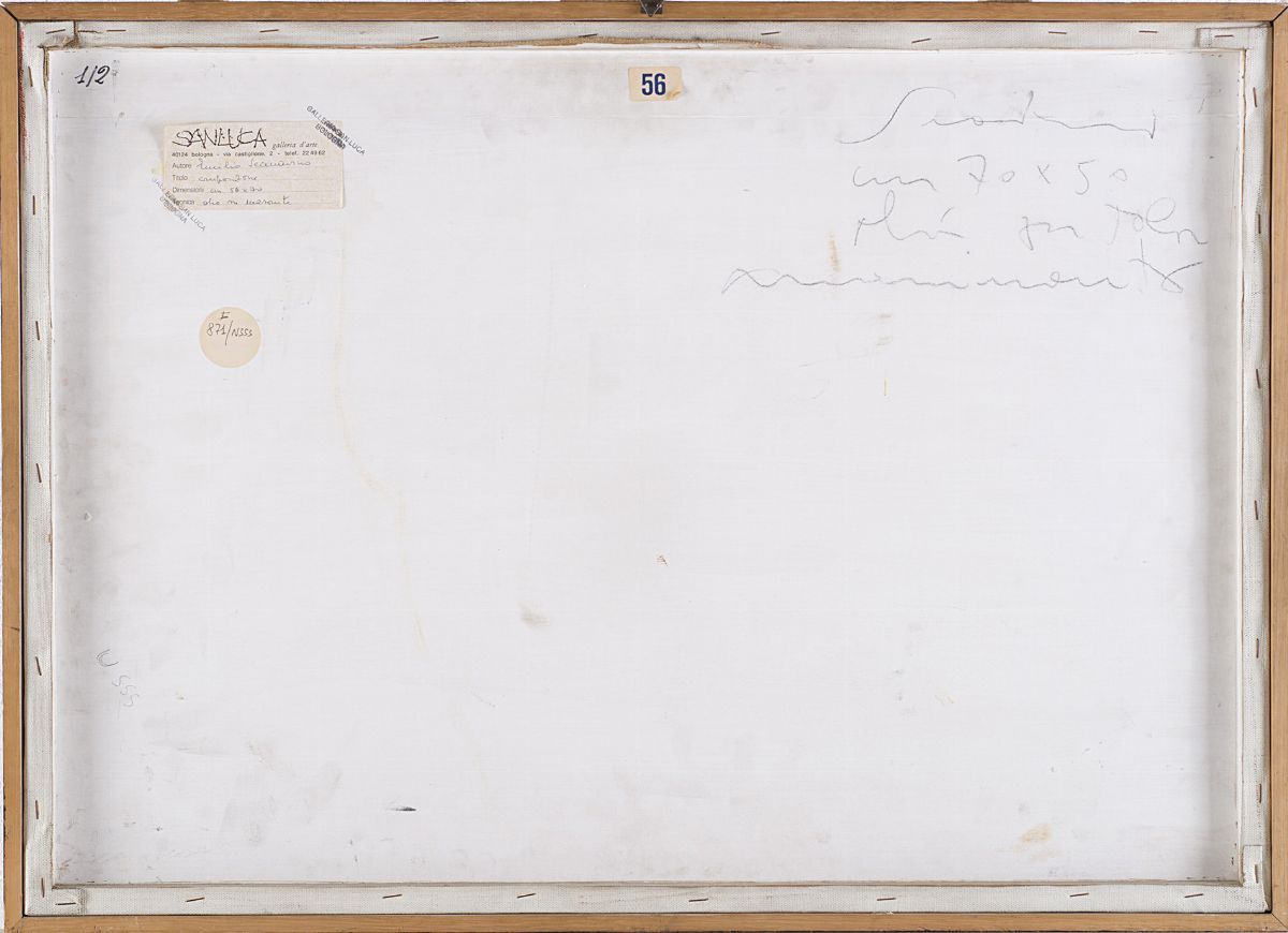 Emilio Scanavino - Avvenimento, 1981, olio su tela, cm 50x70