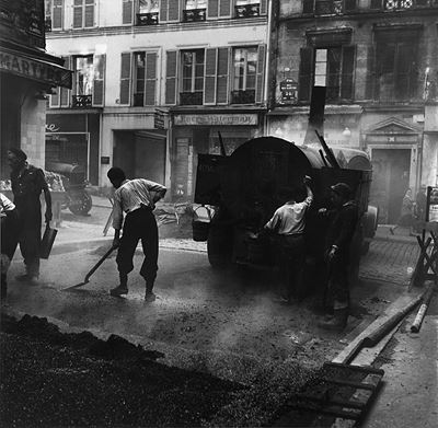 Rue Des Martyrs, Paris, 1951 Stampa Succ