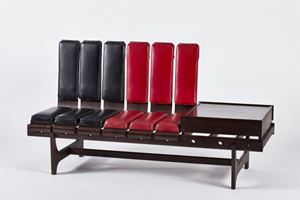 1955 ca. cm 83,5 x 152 x 55
 
Divanetto 